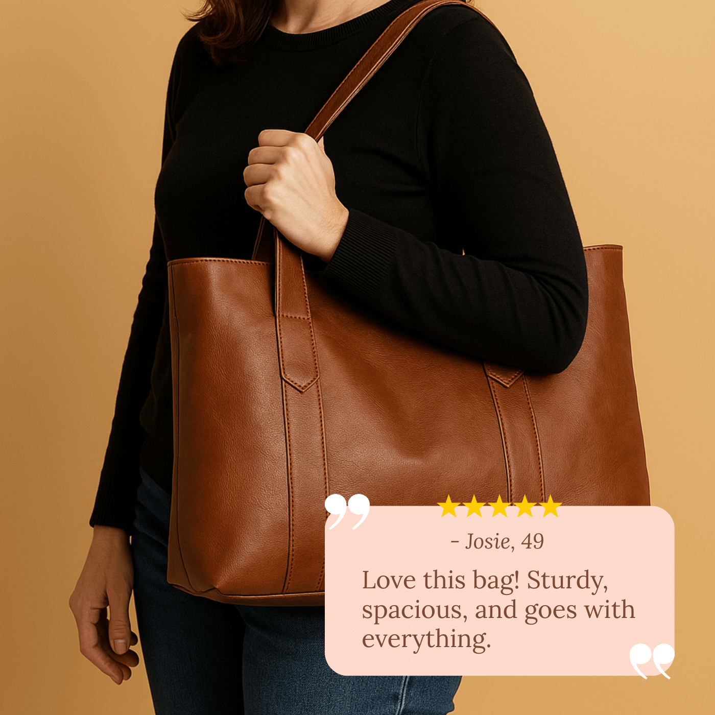 Livia’s Minimal Carry | Tote Bag