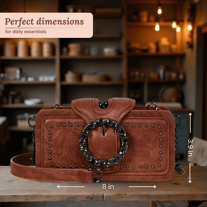 Margherita’s Studded Buckle | Clutch