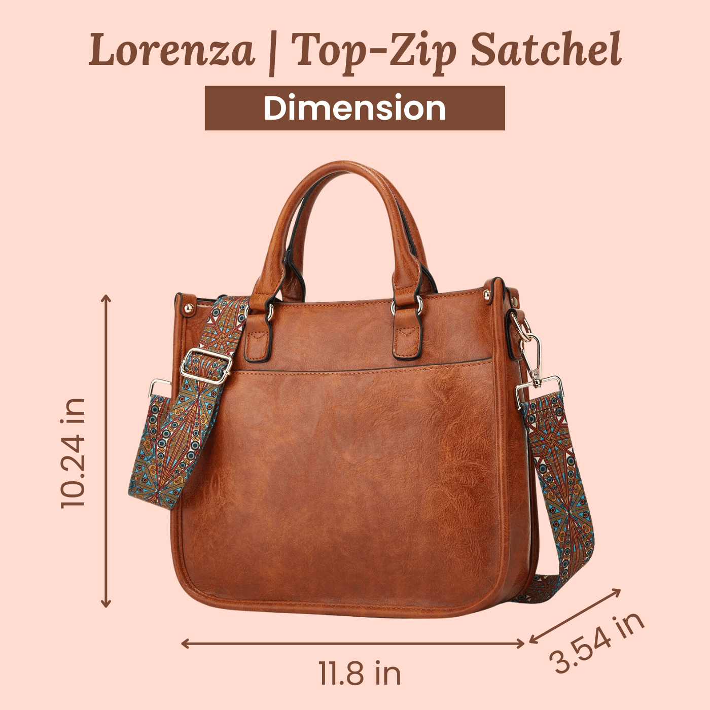 Irene’s Pattern Strap | Crossbody Bag