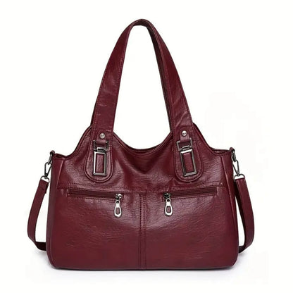 Flavia’s Dual-Zip | Shoulder Bag