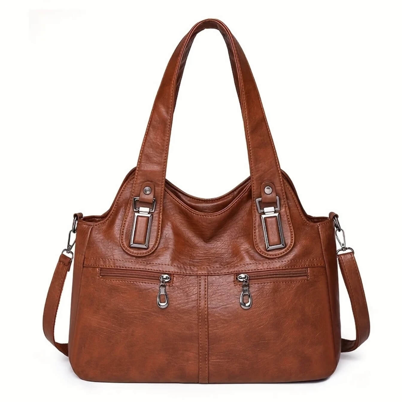 Flavia’s Dual-Zip | Shoulder Bag