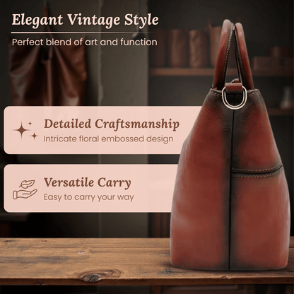 Luciana’s Carved Detail | Handbag