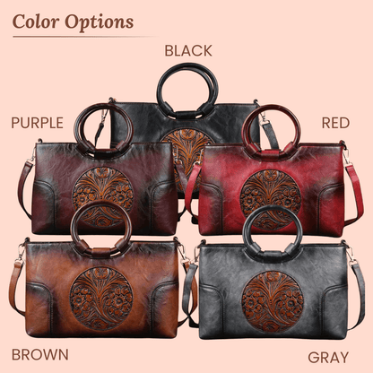 Luciana’s Carved Detail | Handbag