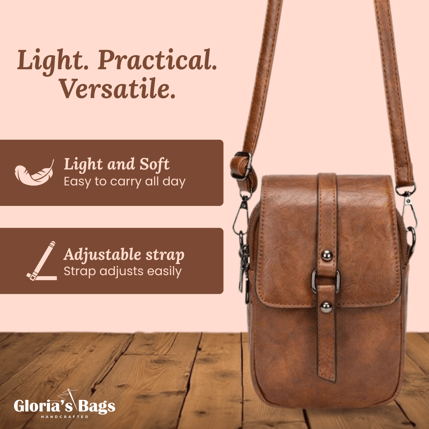 Donatella’s Flap Carry | Crossbody Bag