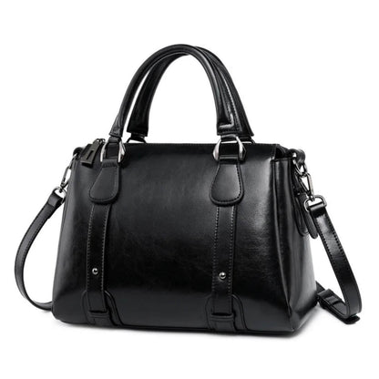 Valeria Top-Zip Satchel | Shoulder Bag