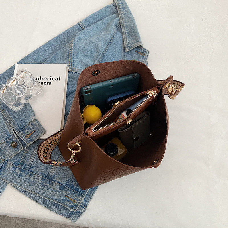 Monalise | Crossbody Bucket Bag