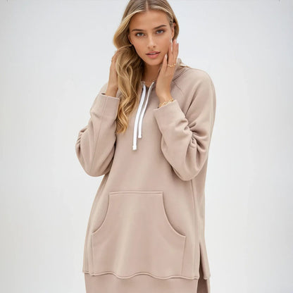OVERSIZED HOODIE DRESS